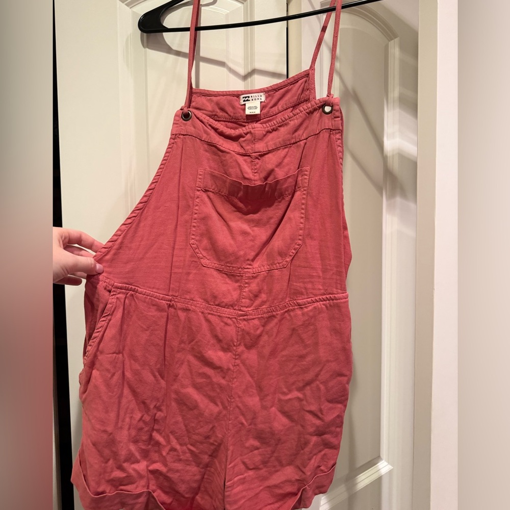 Billabong Pink Overalls
